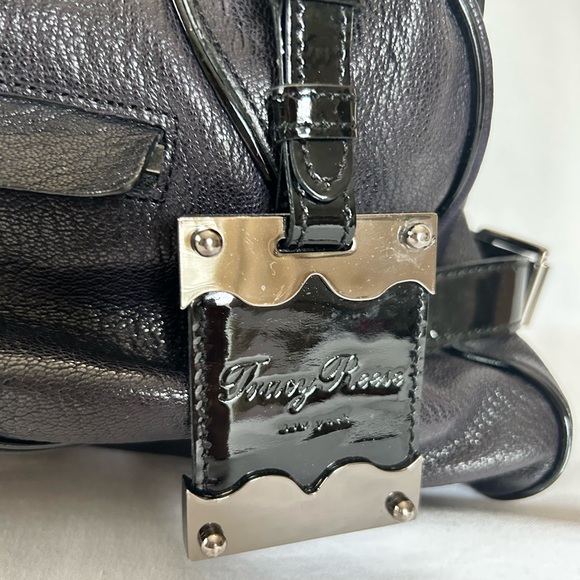 Tracy Reese Black Satchel Bag - Picture 6 of 15